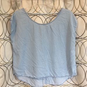 Celebrity Pink Jeans Chambray Top Lowest Price
